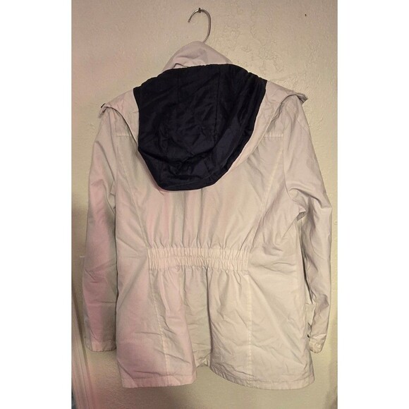 Tommy Hilfiger Jacket Women's M White Hooded 3 in 1 Removable liner snow ski - Picture 6 of 10